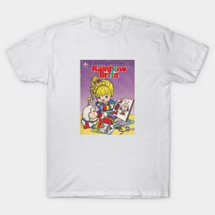 80s Rainbow Brite Studying T-Shirt